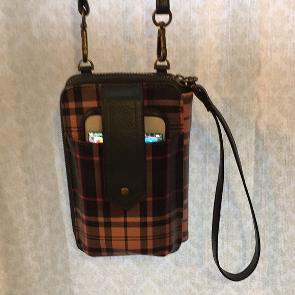 Plaid wallet/ cellphone holder - Picture 9 of 9
